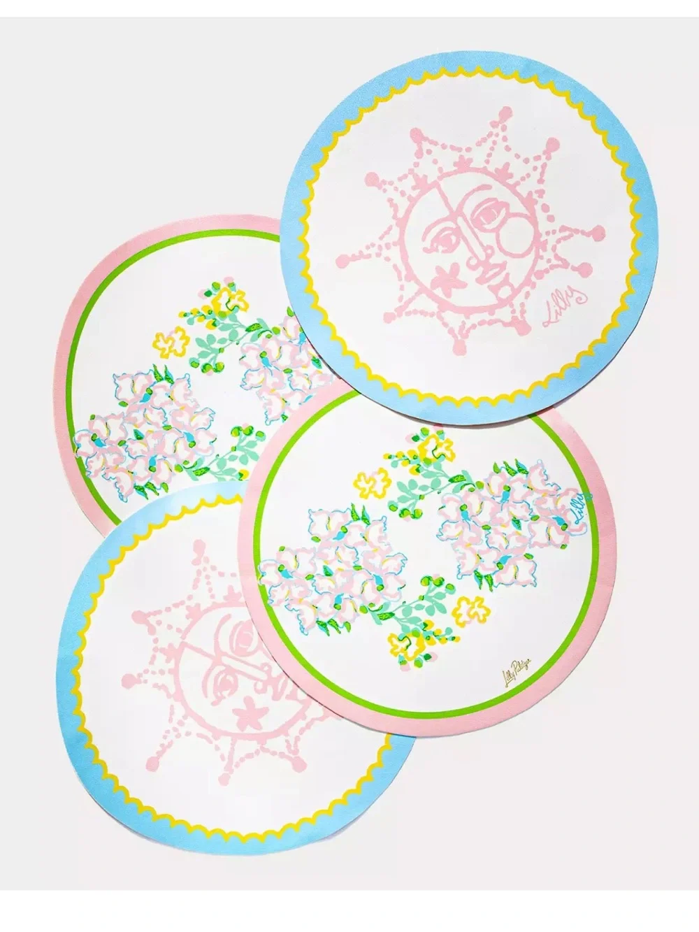 Lilly Pulitzer Wipeable Placemats